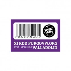 PEGATINA XI KDD FURGOVW.ORG...