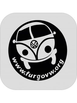 PEGATINA FURGOVW.ORG...