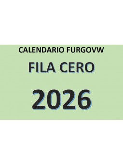 FILA CERO del calendario...